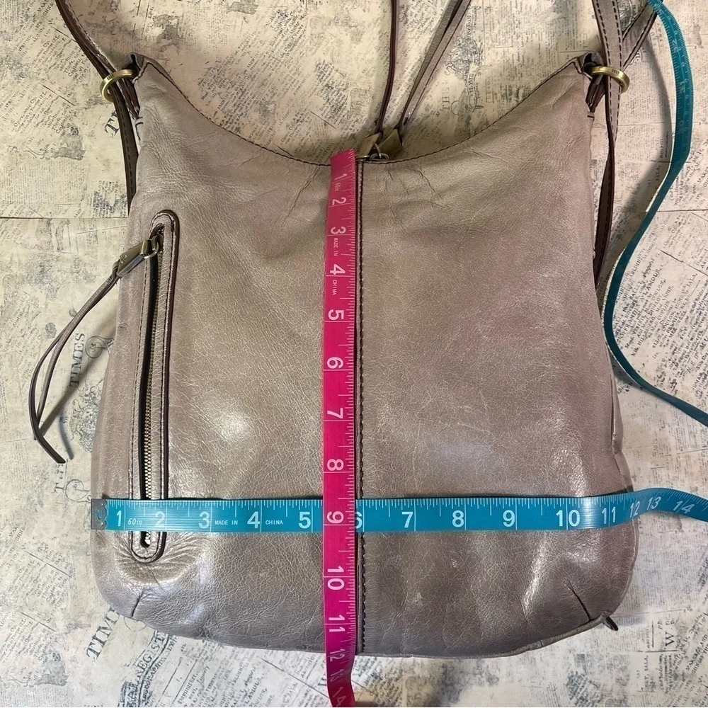 HOBO Merrin Convertible Leather Backpack Shoulder Bag Black Brown Everyday Purse